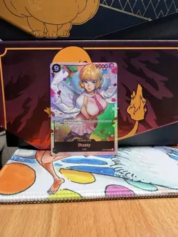 One Piece TCG Stussy SR OP07-085 500 Years in the Future English - Image 1