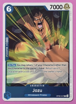 One Piece Jozu OP08-047 Two Legends Foil - Image 1