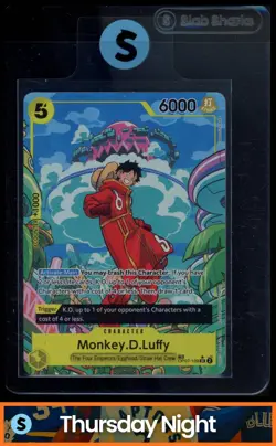 2024 ONE PIECE TWO LEGENDS (OP08) #OP07-109 MONKEY.D.LUFFY TREASURE RARE - Image 1