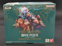 Lot (12) One Piece OP-08 Two Legends Booster Boxes Factory Sealed English - Image 2
