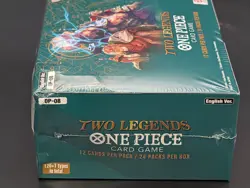 Lot (12) One Piece OP-08 Two Legends Booster Boxes Factory Sealed English - Image 5