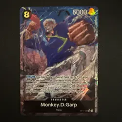 Monkey.D.Garp Parallel Alt Art OP11-095 A Fist of Divine Speed One Piece TCG - Image 1