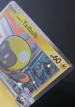 Iono's Tadbulb - (Cosmos Holo) 052/159 Miscellaneous Cards *Swirl* Pokemon - Image 3