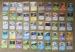Lot of 50 Vintage Pokemon Cards (2003-2007) | Raw Ungraded | LP/MP - Image 1