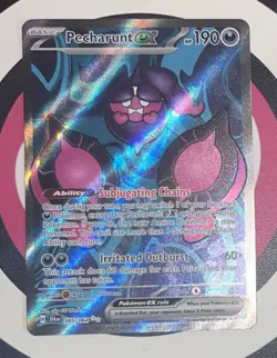 Pecharunt EX Ultra Rare SV: Shrouded Fable 085/064 Pokemon Card NM - Image 5