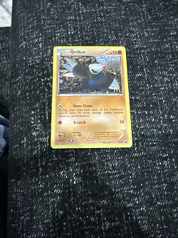 Pokemon TCG Mcdonalds 2012 Promo Drilbur 8/12 Holo Card - Image 1