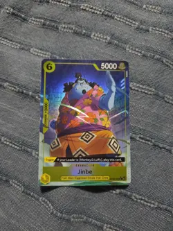 Jinbe ST29-005 Alt Art Starter Deck Promo One Piece Card English FAST Ship - Image 1
