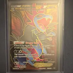 Pokemon Hydreigon EX Full Art Ultra Rare Holo 103/108 Roaring Skies Card - Image 1