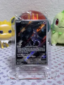 Pokemon TCG Mewtwo 052 Scarlet & Violet Promo Holo Card Sealed - Image 1