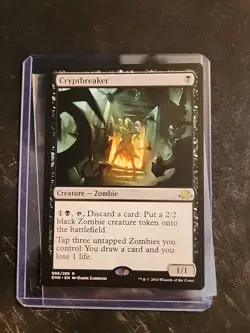 Cryptbreaker - Eldritch Moon - MTG Magic - Rare - Blue Enchantment - Image 1