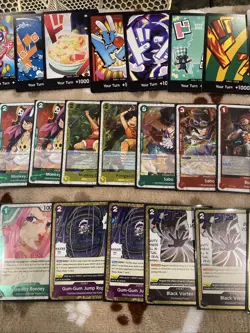 One Piece TCG / Jolly Roger & Don!! Card Lot 33+ Unique Cards NM PRB - Image 3
