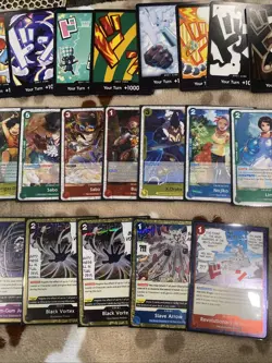 One Piece TCG / Jolly Roger & Don!! Card Lot 33+ Unique Cards NM PRB - Image 4
