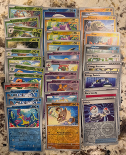 POKEMON TCG 2023 Scarlet & Violet Reverse Holo Foil Card Lot (31) - Image 1