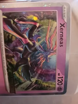 Xerneas 064/132 SEALED Pokemon Mega Evolution Stamped Promo Best Buy Holo Card - Image 3