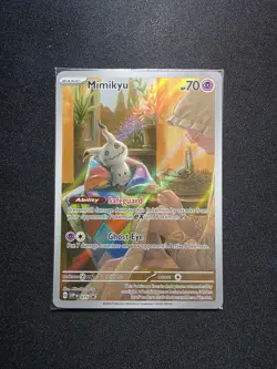 Mimikyu 075 SEALED Promo Paldean Fates Promo Card ETB - Image 1
