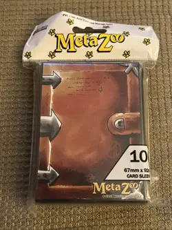 Metazoo Leather Book Spellbook Card Sleeves, Brand New! - Image 1