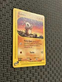 Cubone 72/147 Aquapolis Pokemon TCG Card Regular Non-Holo LP - Image 2