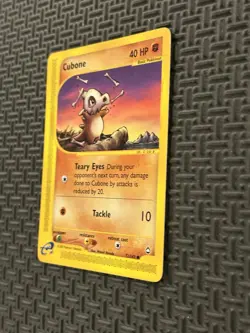 Cubone 72/147 Aquapolis Pokemon TCG Card Regular Non-Holo LP - Image 3
