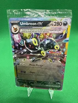 Pokemon TCG Prismatic Evolutions Umbreon EX Stamped Promo Card 060/131 - Image 1