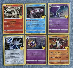 Pokemon TCG 25th Celebrations Card Lot of 6 Holo Rare NM - Image 1