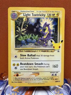 Light Toxtricity SWSH137 SWSH: Sword & Shield Promo Cards Holo 1189 - Image 1
