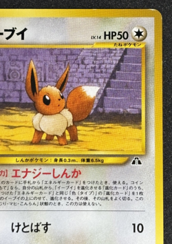 Eevee Neo Premium File 2 Promo No.133 Old Back 2000 Japanese Pokemon Card - Image 3