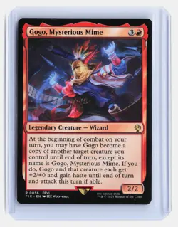 Gogo, Mysterious Mime MTG Commander: FINAL FANTASY #56 Rare - Image 1