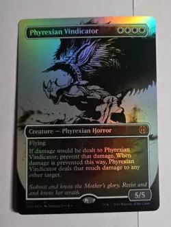 Phyrexian Vindicator (Showcase) Phyrexia: All Will Be One Foil - Image 1