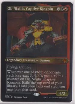MTG Ob Nixilis, Captive Kingpin (Foil Etched)March of the Machine: The Aftermath - Image 1