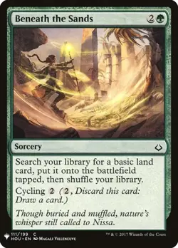 1x Beneath the Sands NM Eng MTG - The List - Image 1