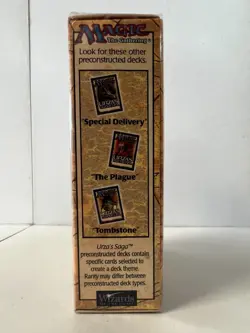 Magic The Gathering Urza's Saga SLEEPER ~ Theme Deck ~ SEALED ~ MTG ~ B - Image 4