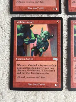 Goblin Lackey X4 Playset Urza's Saga Regular - Image 2