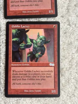 Goblin Lackey X4 Playset Urza's Saga Regular - Image 3