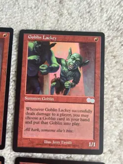 Goblin Lackey X4 Playset Urza's Saga Regular - Image 4