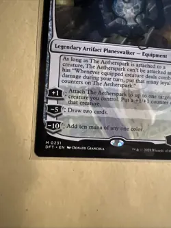 MTG The Aetherspark DFT 0231 M NM Regular - Image 3