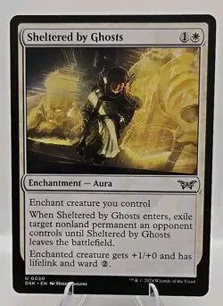 Sheltered by Ghosts MTG Duskmourn: House of Horror Regular - Image 1