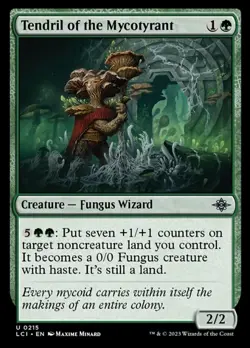 Lost Caverns of Ixalan - Tendril of the Mycotyrant - Foil - Image 1
