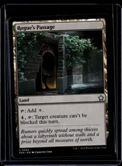 Rogue's Passage - 264 - FDN - NM - MTG Magic the Gathering - Image 1