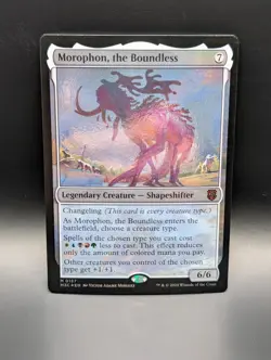 MTG - Morophon, the Boundless - RIPPLE FOIL - Legendary Creature - M3C 157 - NM - Image 1