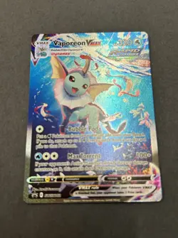Pokemon Vaporeon VMAX SWSH182 Promo -NM - Image 1