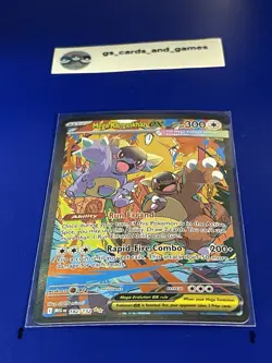 Mega Kangaskhan ex 182/132 SIR Special Illustration Me01: Mega Evolution Pokemon - Image 1