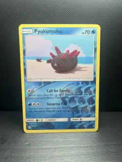 Pokemon Unbroken Bonds Pyukumuku Reverse Holo Uncommon Card 53/214 NM - Image 1