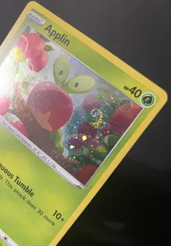 Applin - (Cosmos Holo) 020/192 Blister Exclusives Holo *Swirl* - Pokemon Card - Image 3