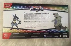 Pokemon TCG SV Prismatic Evolutions Lucario EX & Tyranitar EX Premium Collection - Image 2