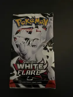 Heavy! 22.30g Pokemon TCG SV10.5 White Flare Booster Pack Sealed! - Image 2