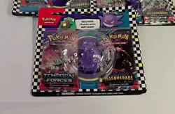 Pokemon TCG Eraser Blister Gengar Scarlet and Violet + 2 Boosters - Image 2