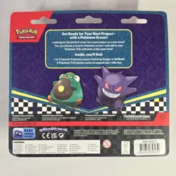 Pokemon TCG Eraser Blister Gengar Scarlet and Violet + 2 Boosters - Image 3