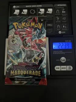 (VERY HEAVY) 22.39g Pokemon TCG Twilight Masquerade Booster Pack (SEALED)✅ - Image 1