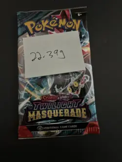 (VERY HEAVY) 22.39g Pokemon TCG Twilight Masquerade Booster Pack (SEALED)✅ - Image 4