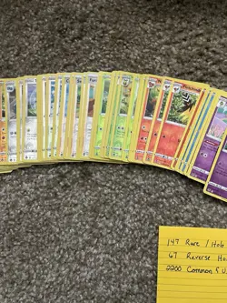 Pokemon Silver Tempest Lot 147 Rare/holos, 67 Reverse Holos, 2200 Common And Unc - Image 4